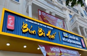 Bảng Hiệu Quán Ăn Bình Thạnh Đẹp | Thi Công Nhanh Giá Rẻ
